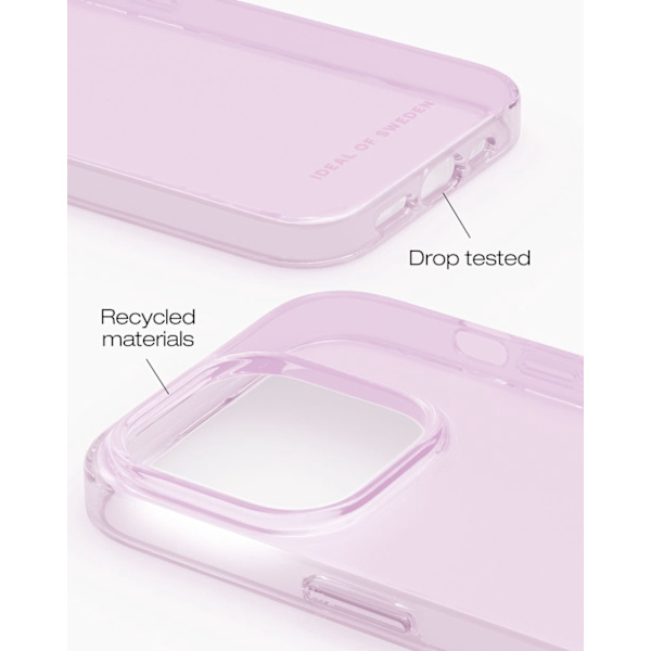 Clear Case iPhone 14 Pro Max Light Pink Rosa