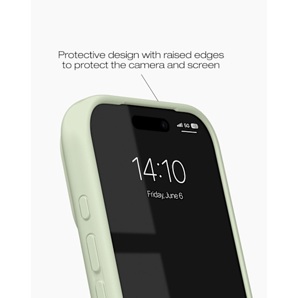 Silicone Case iPhone 17 Pro Sage Green