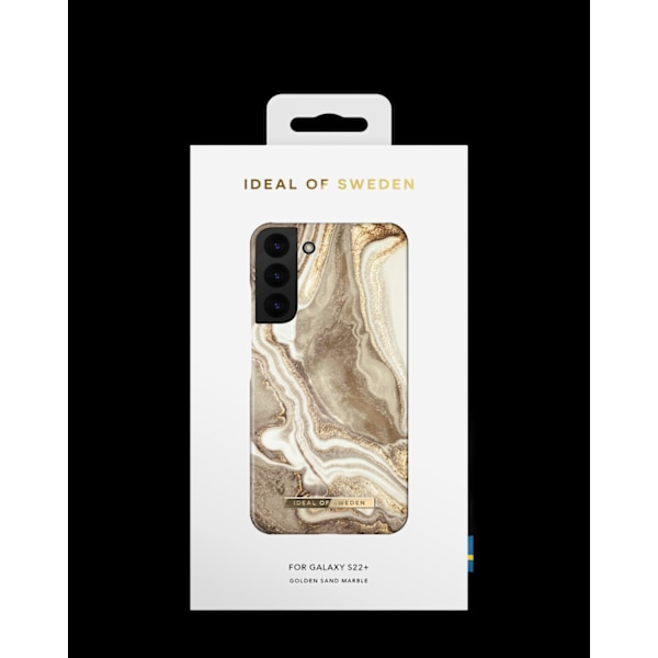 Printed Case Galaxy S22 Plus Golden Sand Marble Beige
