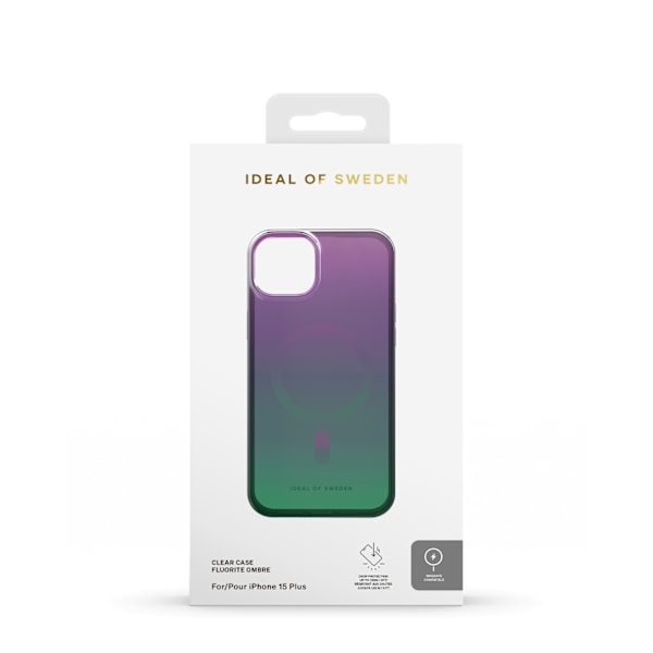 Clear Case MagSafe iPhone 15 Plus Fluorite Ombre