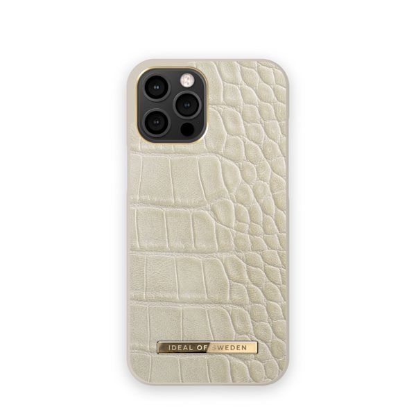 Atelier Case iPhone 12 Pro Max Caramel Croco Brown
