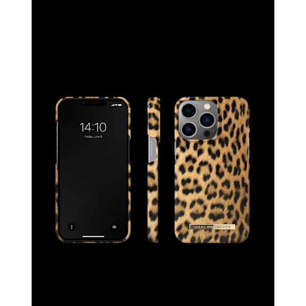 Printed Case iPhone 13 Pro Wild Leopard Yellow
