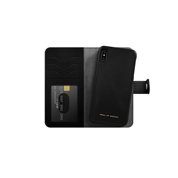 Magnet Wallet+ iPhone Xs Max Black