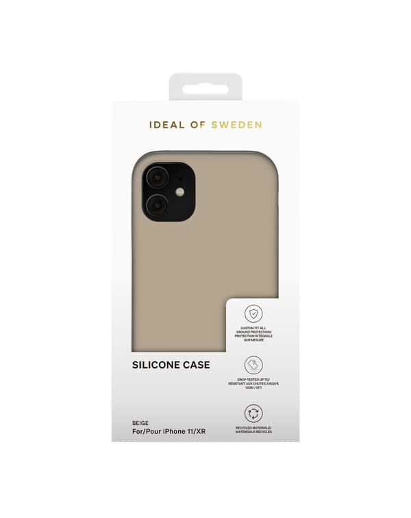 Silicone Case iPhone 11 / XR Perfect Beige