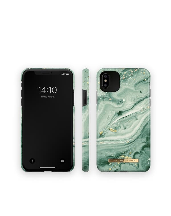 Printed Case iPhone 11 Pro Max / XS Max Mint Swirl Marble Green
