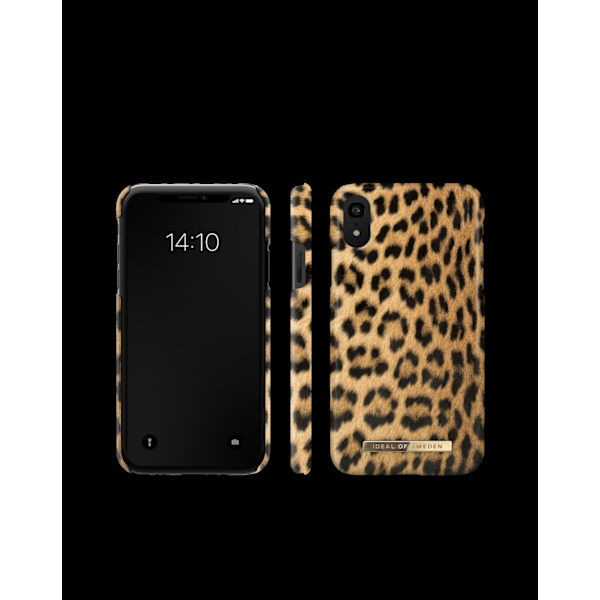 Printed Case iPhone XR Wild Leopard Yellow