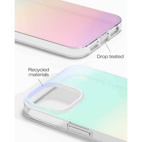 Clear Case iPhone 13 / 14 / 15 / 16e Shimmer Multicolor