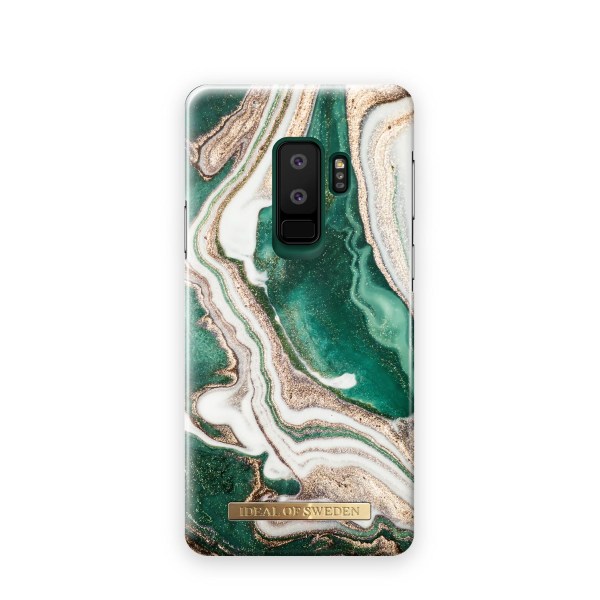 Fashion Case Galaxy S9 Plus Golden Jade Marble