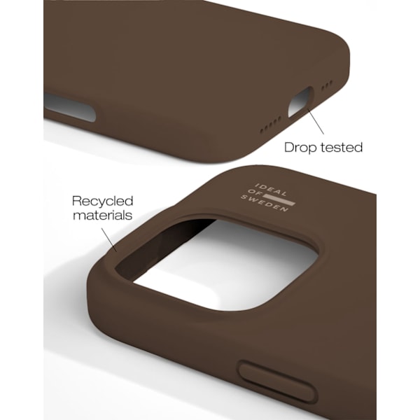 Silicone Case iPhone 16 Pro Mocha Mousse Brown