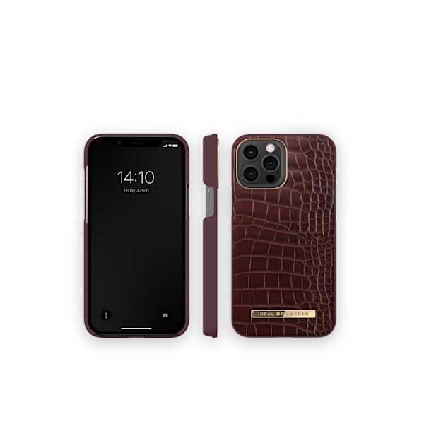 Atelier Case iPhone 12 Pro Max / 13 Pro Max Scarlet Croco Red