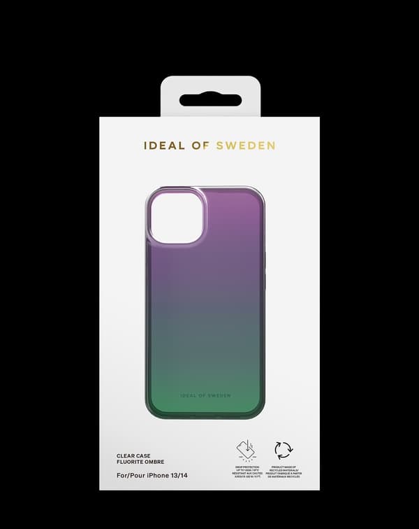 Clear Case iPhone 13 / 14 Fluorite Ombre MultiColor