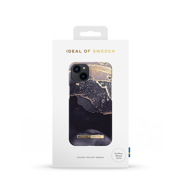 Printed Case iPhone 13 / 14 / 16e Golden Twilight Gold