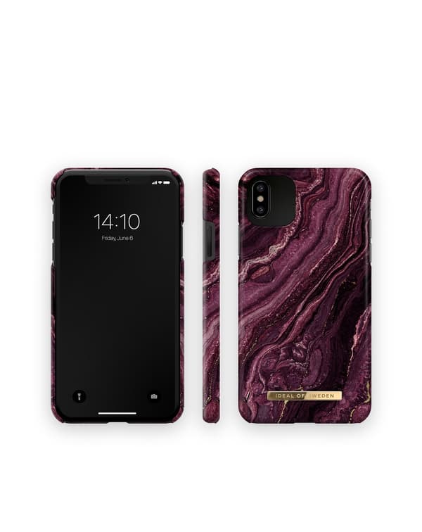 Printed Case iPhone 11 Pro Max / XS Max Golden Plum Purple