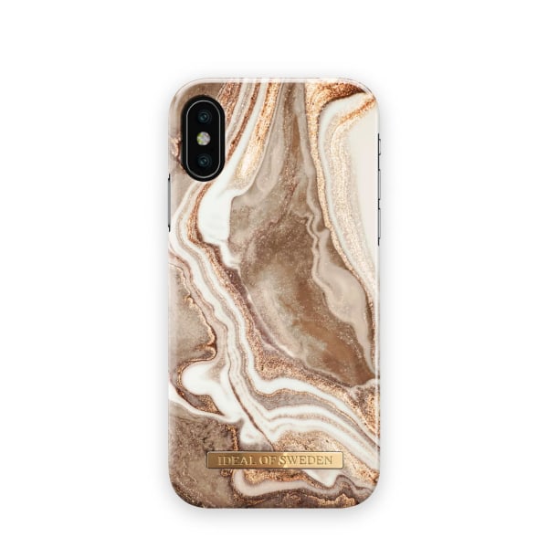 Fashion Case iPhone X/XS Golden Sand Marble