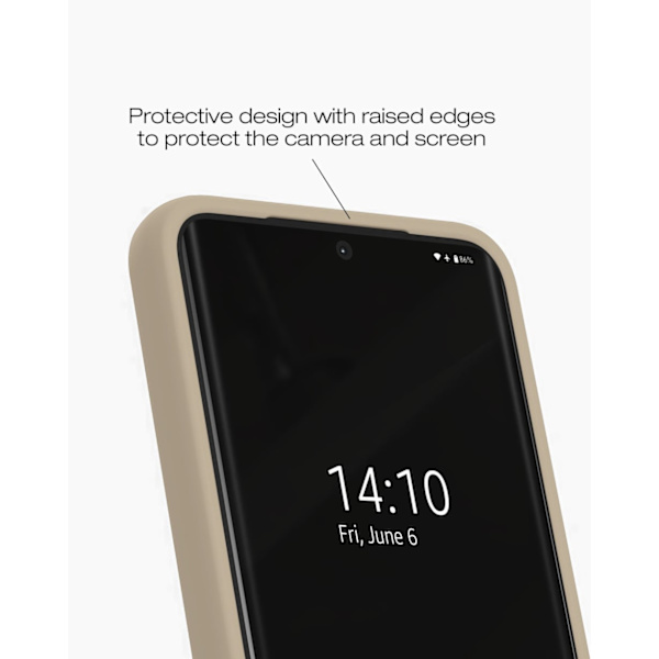 Silicone Case MagSafe Galaxy S26 Plus Perfect Beige