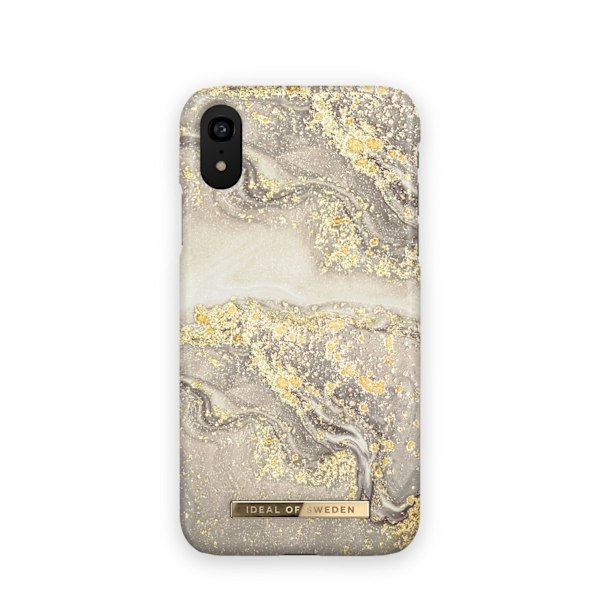 Printed Case iPhone XR Sparkle Greige Marble