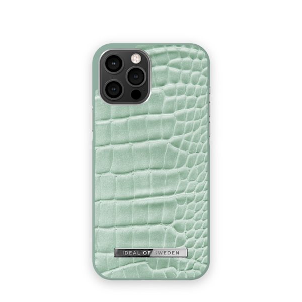 Atelier Case iPhone 12 Pro Max Mint Croco Green