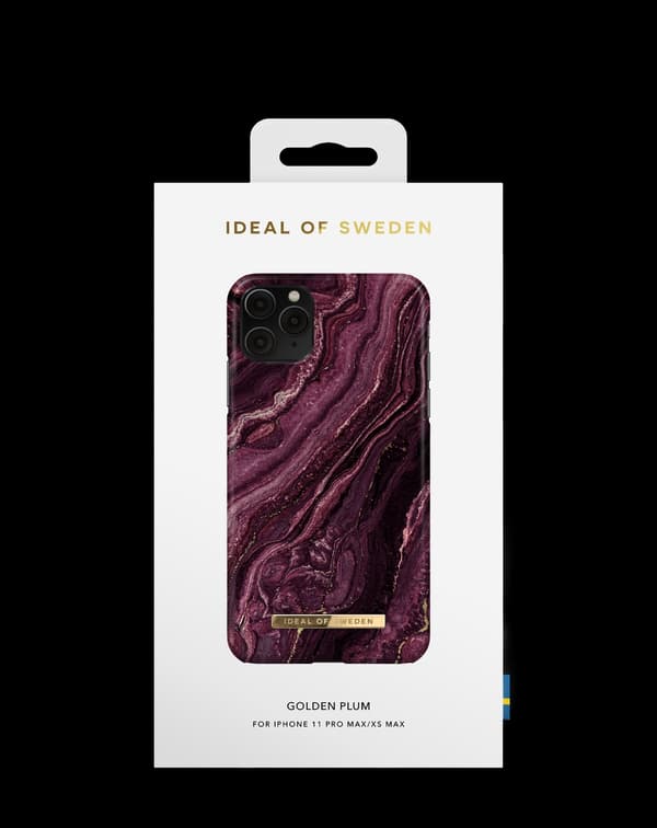 Printed Case iPhone 11 Pro Max / XS Max Golden Plum Purple