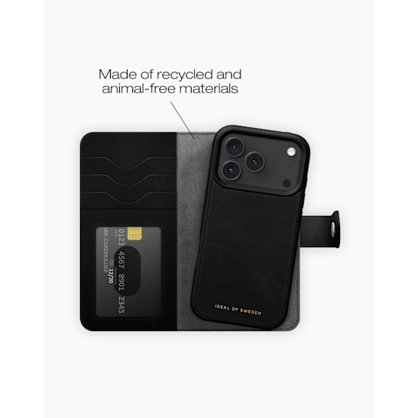 Magnet Wallet+ MagSafe iPhone 17 Pro Max Black Black