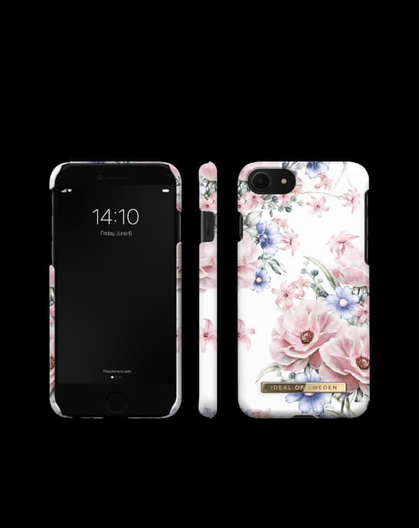 Printed Case iPhone 8 / 7 / 6 / 6S / SE Floral Romance White
