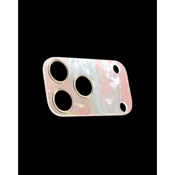 Camera Lens Protector 3D iPhone 17 Pro Marble Light Pink Rosa
