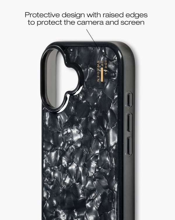 Pearlised Case iPhone 17 Black Svart