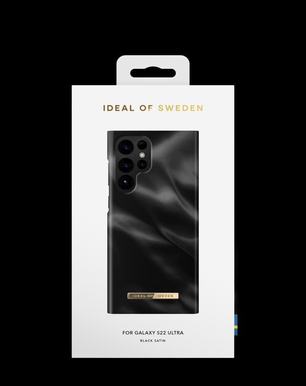 Printed Case Galaxy S22 Ultra Black Satin Black