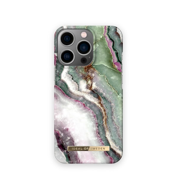 Printed Case iPhone 13 Pro Northern Lights Green