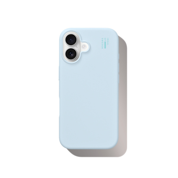 Silicone Case iPhone 17 Light Blue Blå