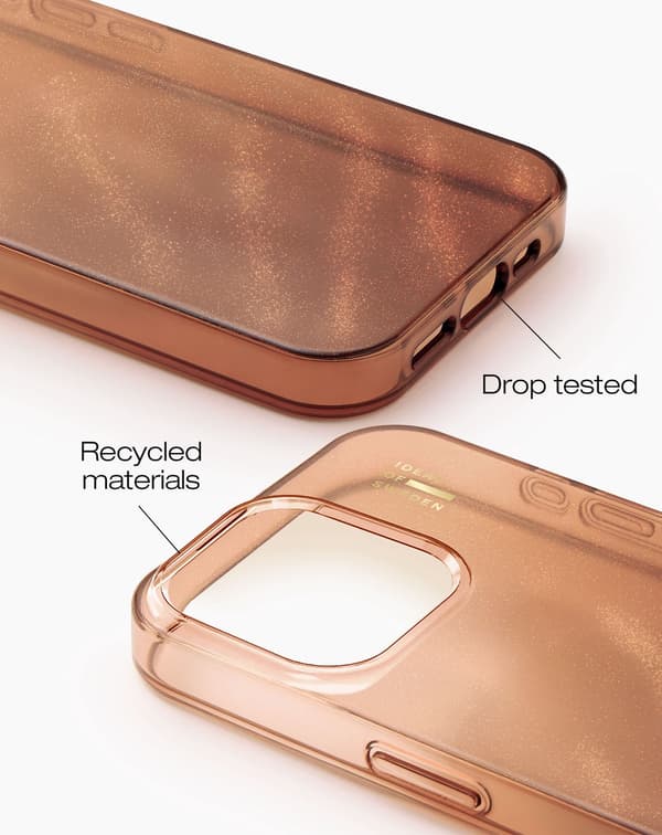 Clear Case iPhone 15 Pro Mocha Mousse Brown