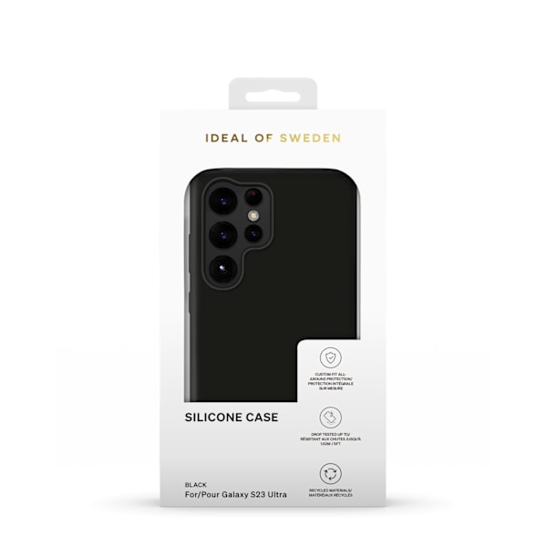 Silicone Case Galaxy S23 Ultra Black
