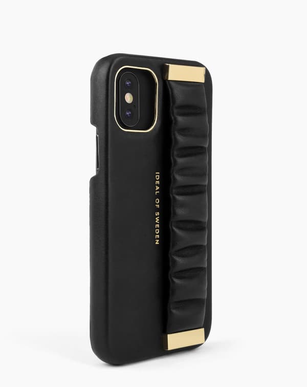 Statement Case iPhone 11 Pro / XS / X Ruffle Noir Top Handle Black
