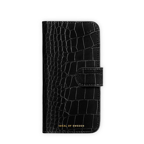 Magnet Wallet+ MagSafe iPhone 16 Pro Max Black Croco