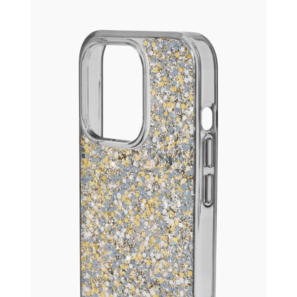 Clear Case iPhone 14 Pro Max Glam Gold
