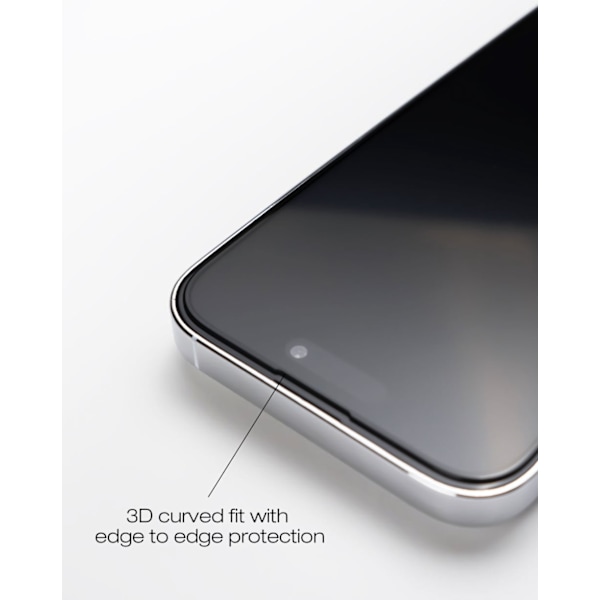 IDEAL Full Coverage Anti Glare Glass iPhone 15 Pro Max