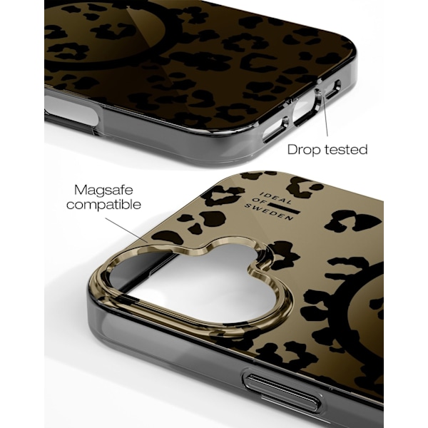 Mirror Case MagSafe iPhone 16 Leo Ombre