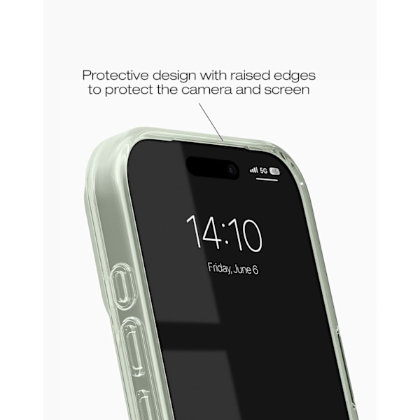 Clear Case MagSafe iPhone 17 Pro Sage Green