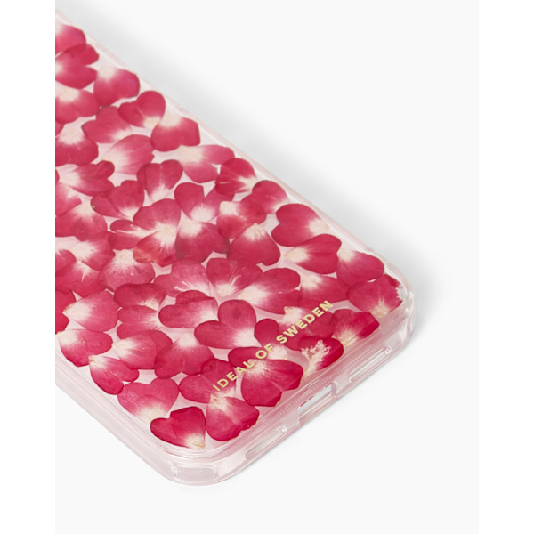 Clear Case iPhone 12 / 12 Pro Red Roses Transparent
