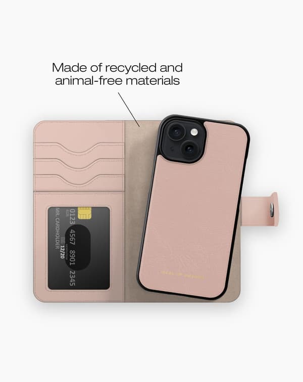 Magnet Wallet+ iPhone 15 Pink