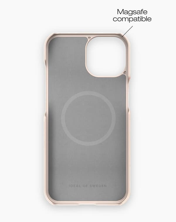 Printed Case MagSafe iPhone 15 Rose Pearl Marble Rosa