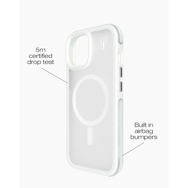 Ideal Bumper Case MagSafe iPhone 13 / 14 Cloudy White