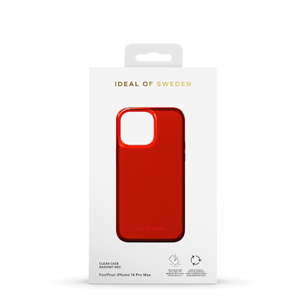 Clear Case iPhone 14 Pro Max Radiant Red