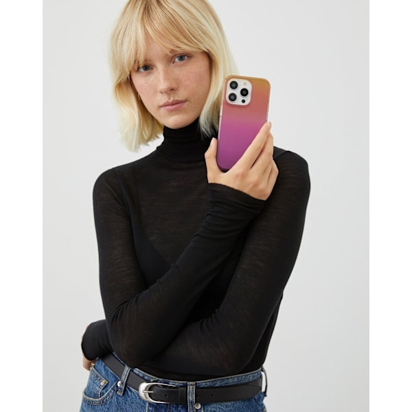 Clear Case iPhone 15 Pro Vibrant Ombre Multicolor
