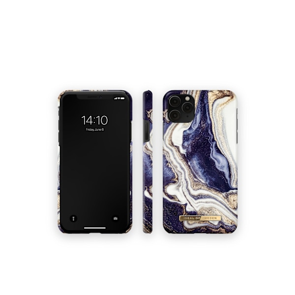 Printed Case iPhone 11 Pro Max / XS Max Golden Indigo Marble