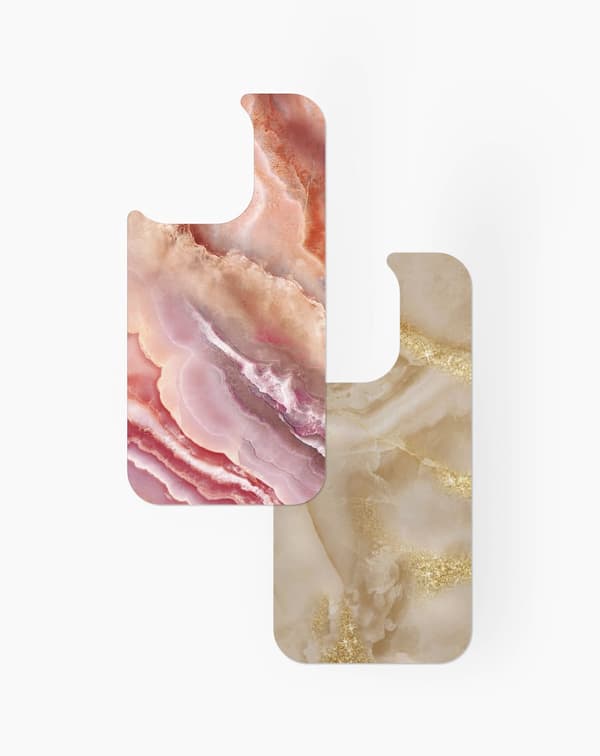 Print Pack iPhone 12 Pro Max / 13 Pro Max / 14 Pro Max / 15 Pro Max / 16 Pro Max Blush Pink Marble Pink