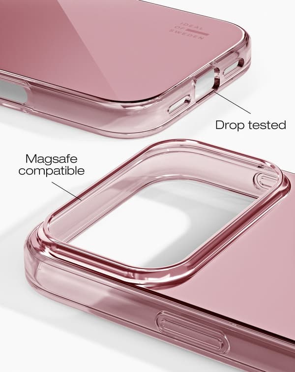 Mirror Case MagSafe iPhone 17 Pro Mirror Rose Pink Rosa
