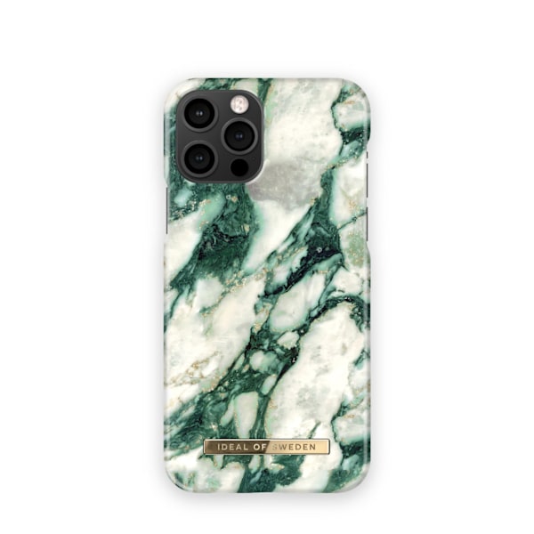 Printed Case iPhone 12 / 12 Pro Calacatta Emerald Marble Green