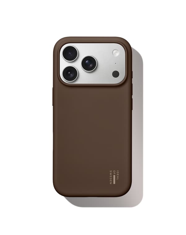 Silicone Case MagSafe iPhone 17 Pro Max Mocha Mousse Brown