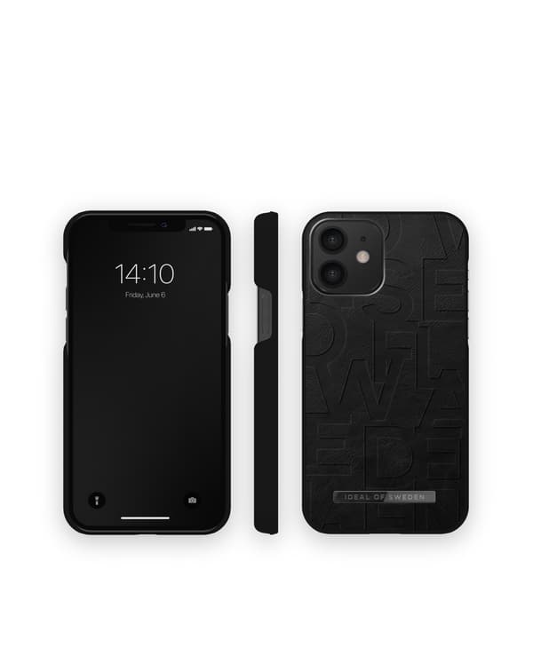 Atelier Case iPhone 12 / 12 Pro IDEAL Black Black