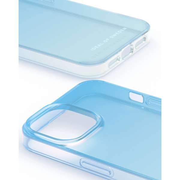 Clear Case iPhone 13 / 14 Light Blue Blue